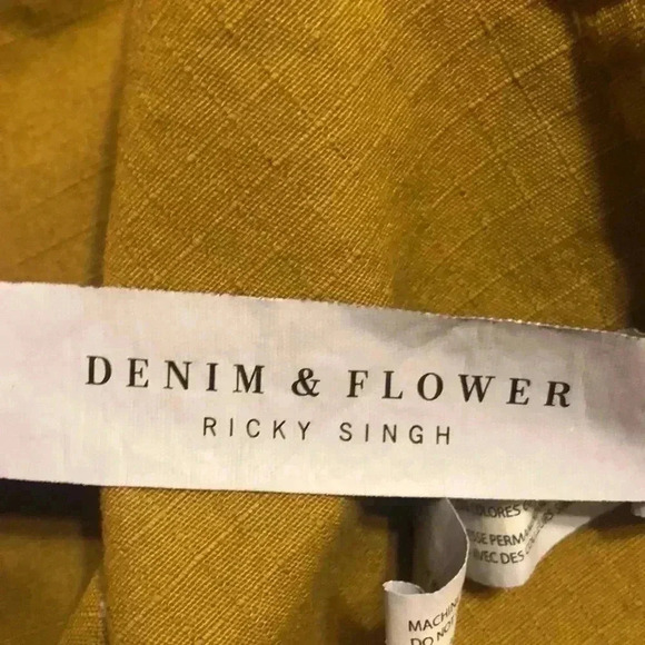 Denim & Flower/Ricky Singh cotton coat with hood - Picture 7 of 10